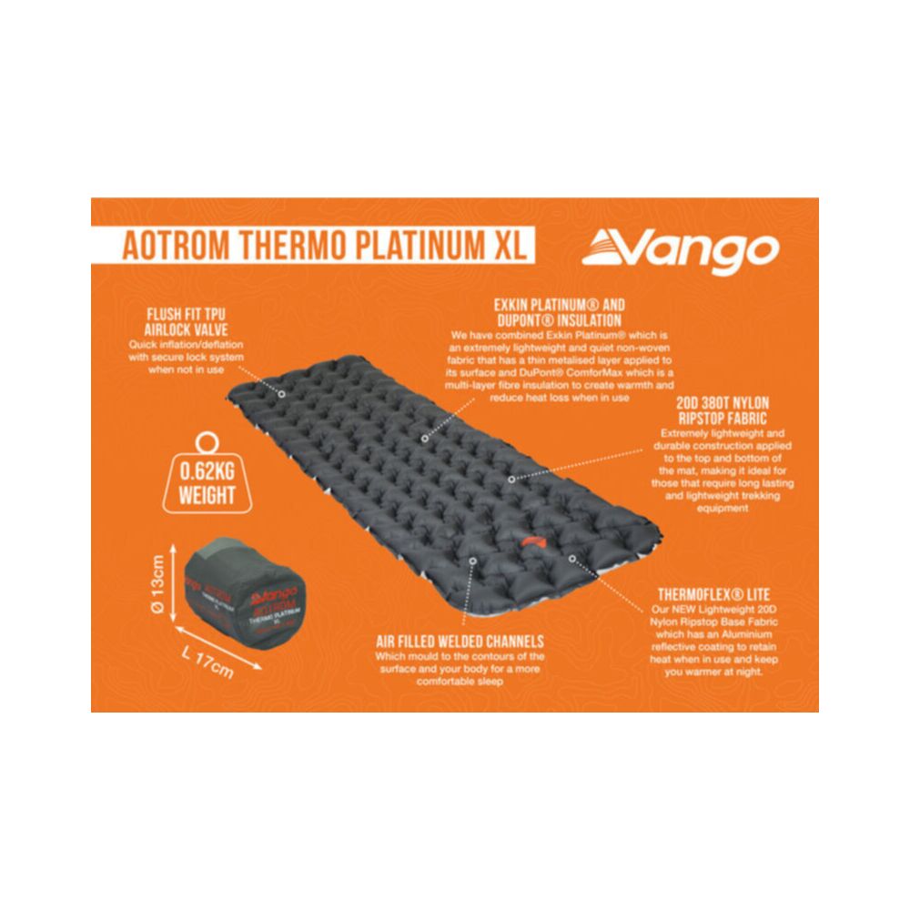  Vango Aotrom Thermo Platinum XL Mattress