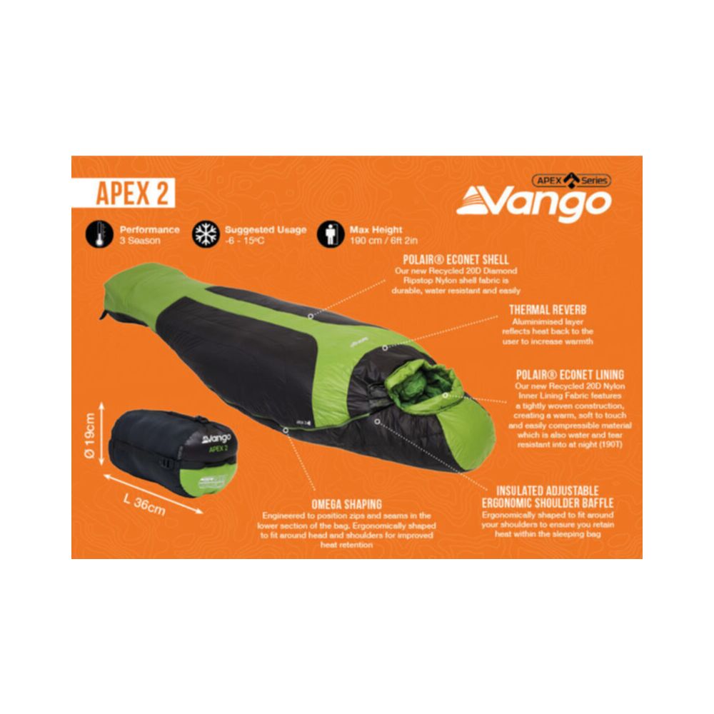  Vango Apex 2 Sleeping Bag