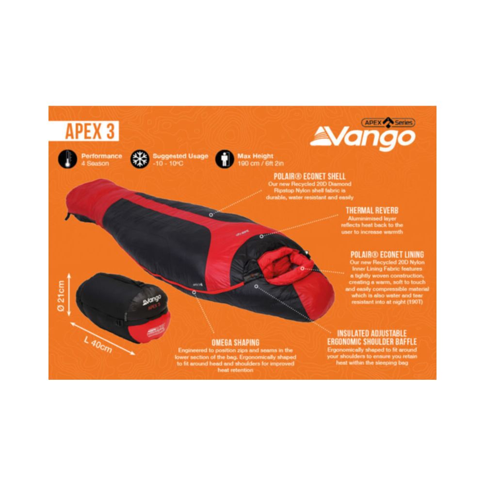  Vango Apex 3 Sleeping Bag