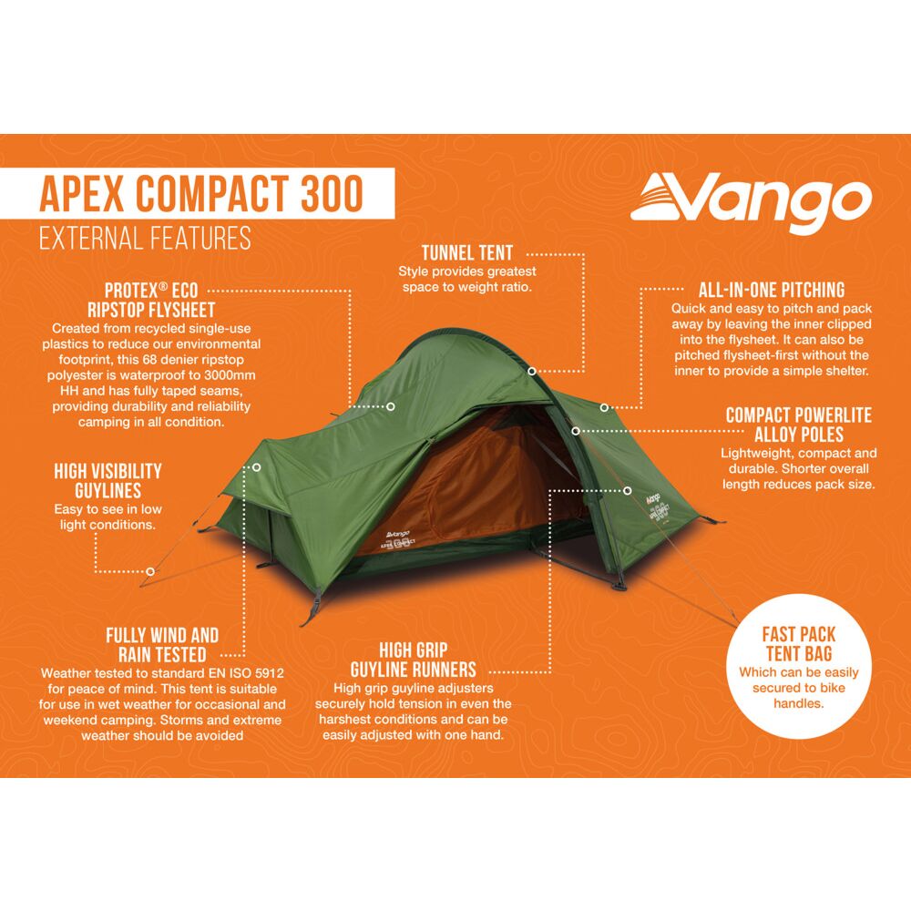  Vango Apex Compact 300 Tent (2025)