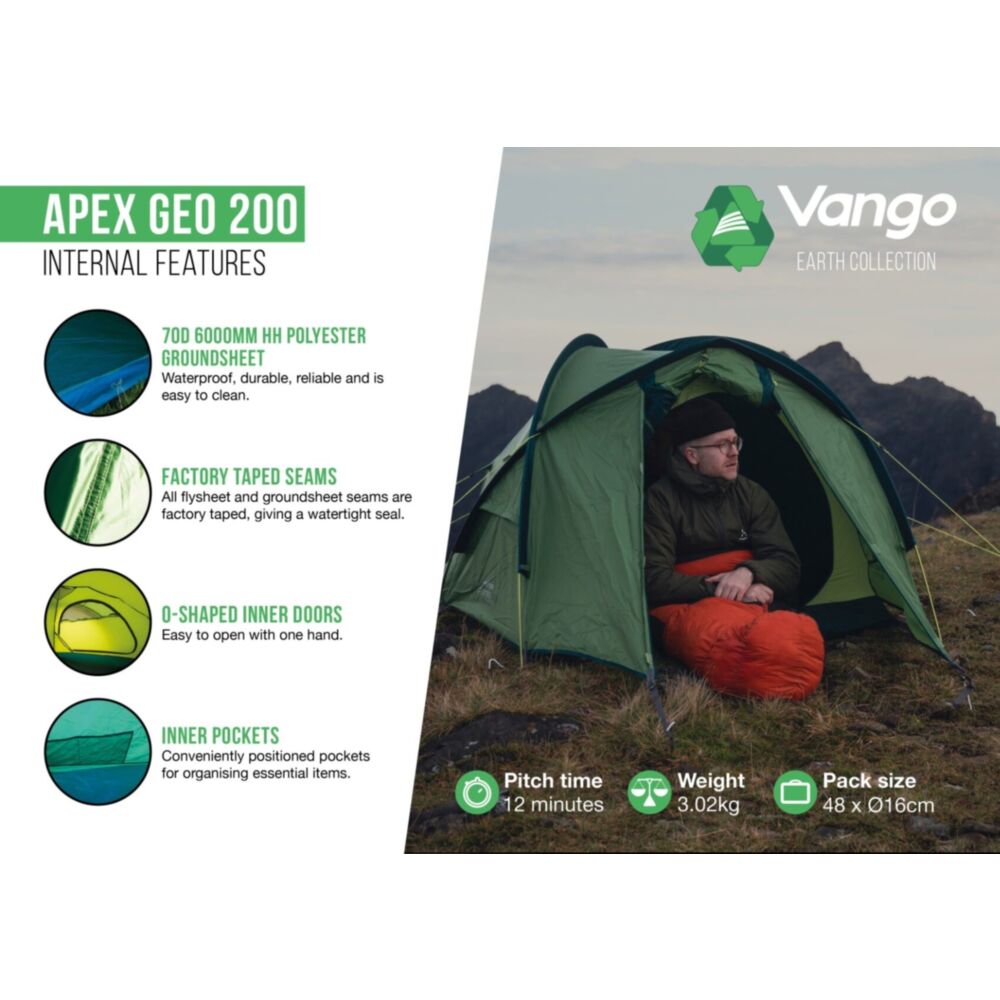  Vango Apex Geo 200 Tent