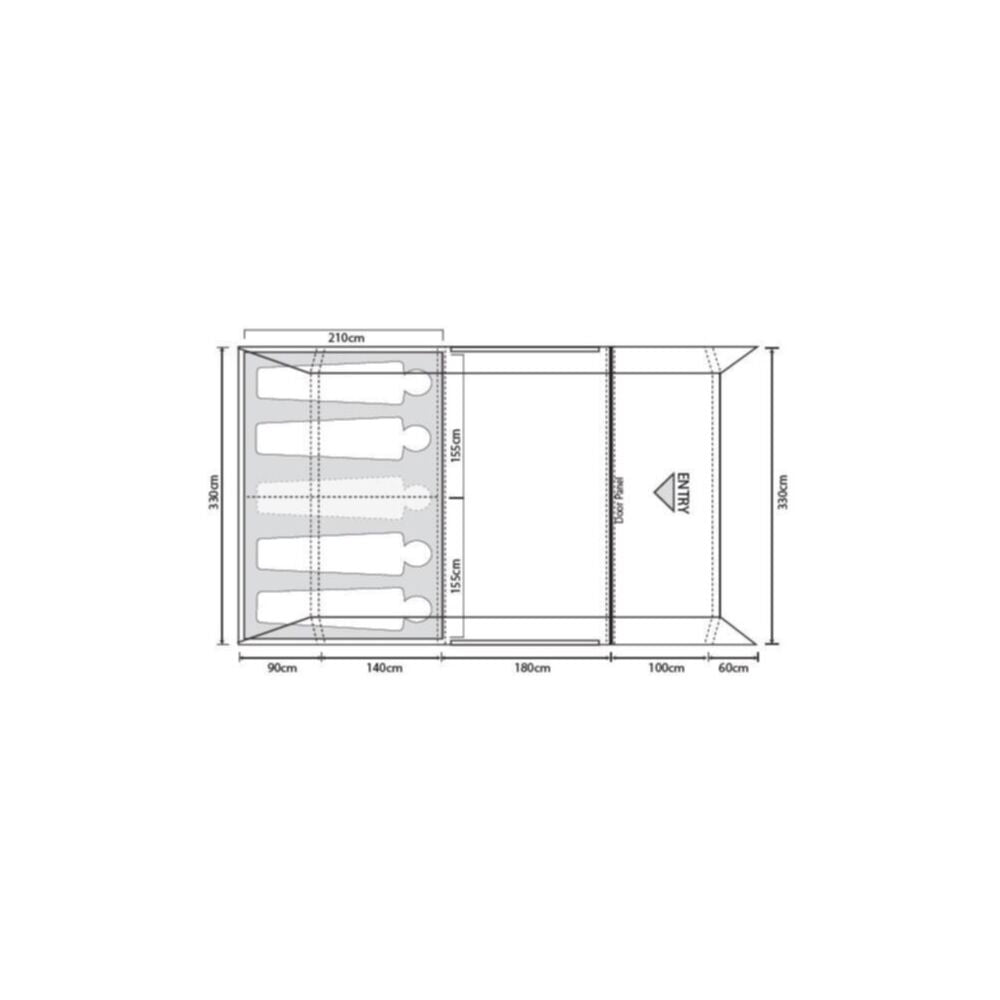  Outdoor Revolution Atom 500 Air Tent (2025)