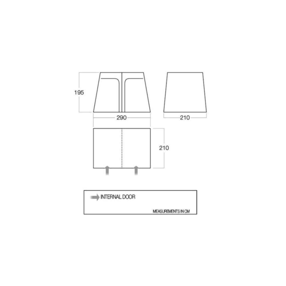 Vango Galli Double Inner Bedroom (BR005)