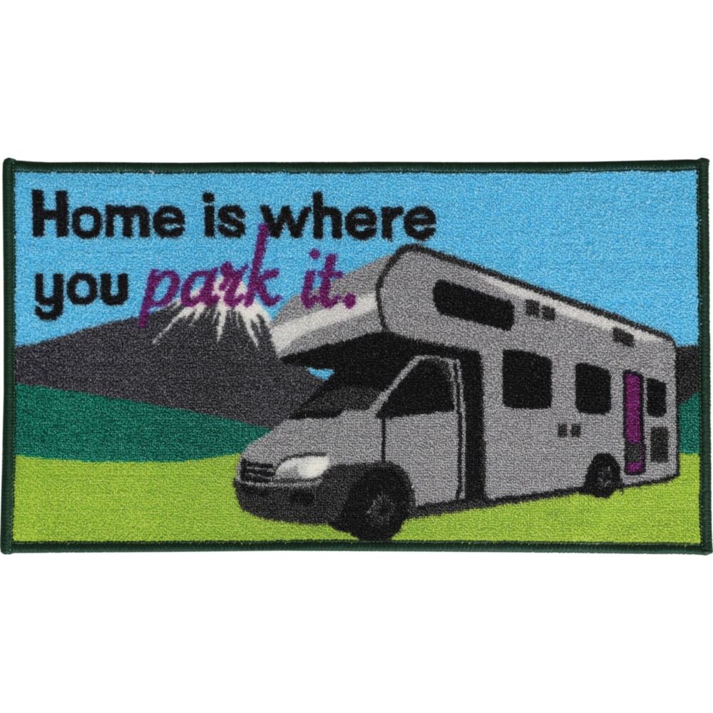  Quest Home Is Where You Park It Motor Home Mat