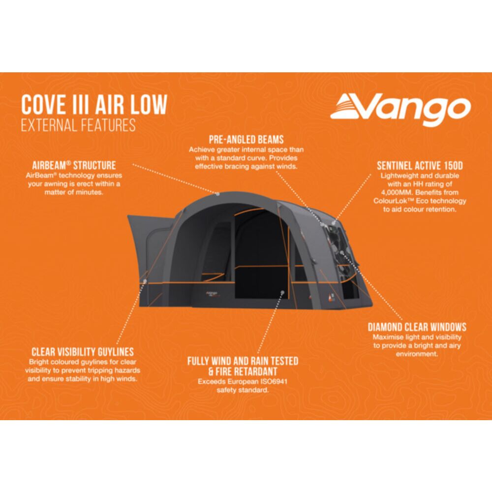  Vango Cove III Air Low Awning
