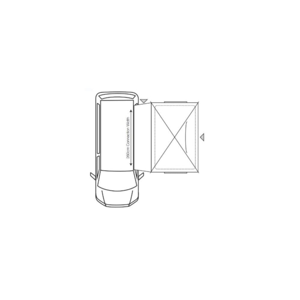  Outdoor Revolution Cayman Cuda XL Awning (180-240cm)