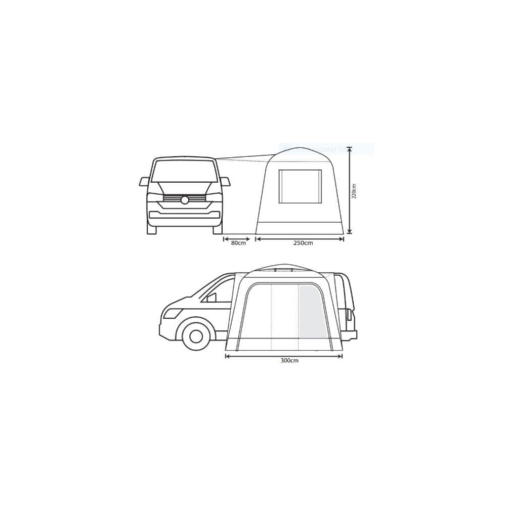 Outdoor Revolution Cayman Cuda XL Awning (180-240cm)
