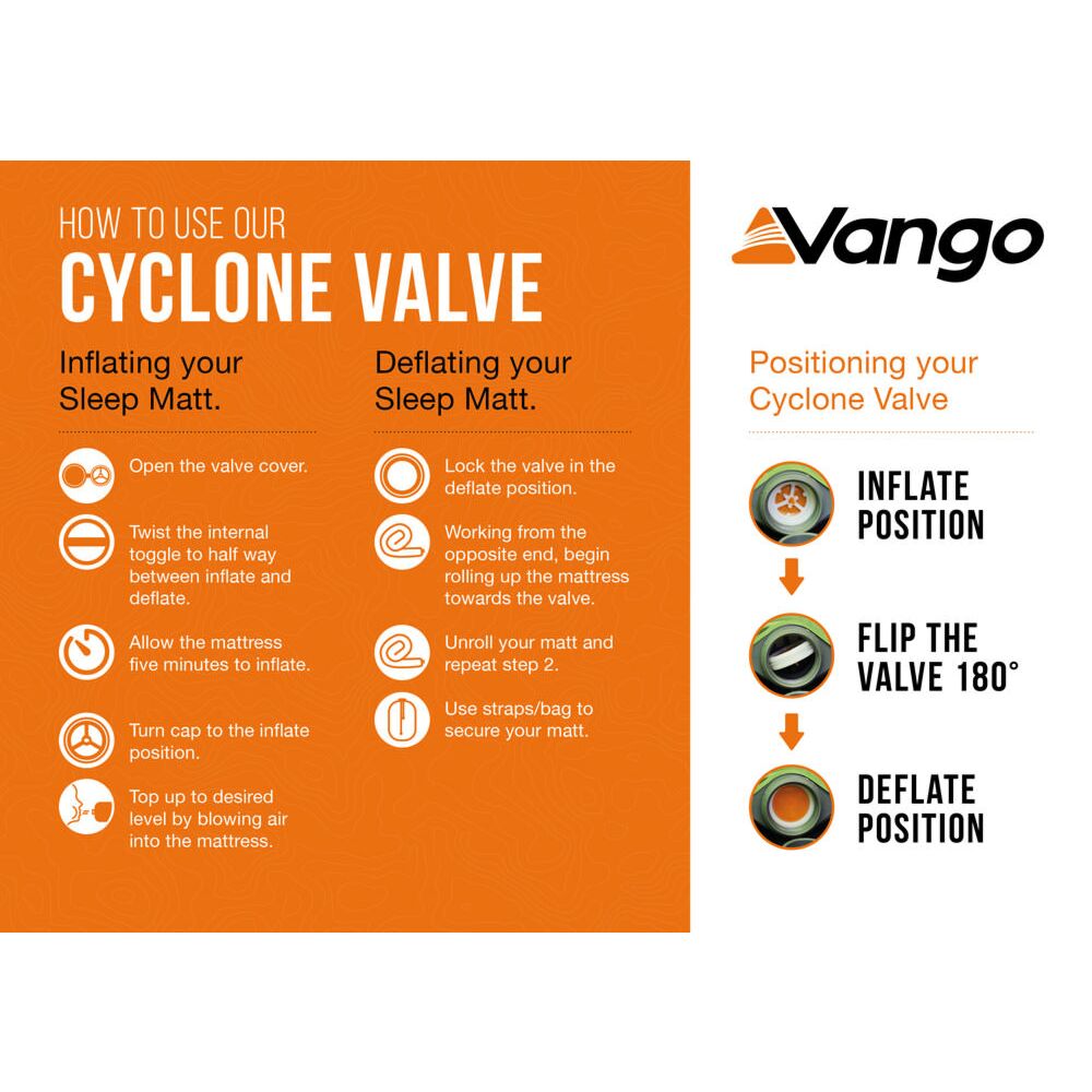  Vango Arcadia 7.5 Grande Self Inflating Mat