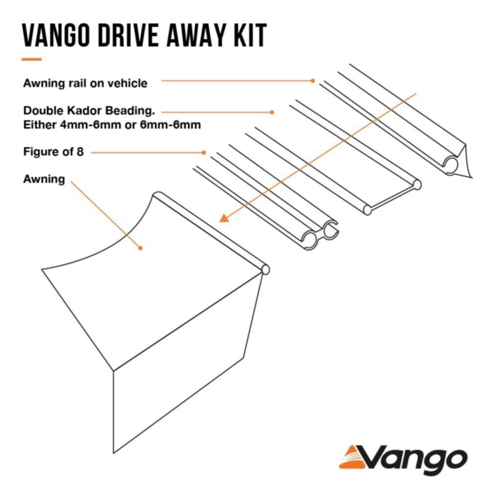  Vango Tailgate Hub II Low Poled Awning (2025)