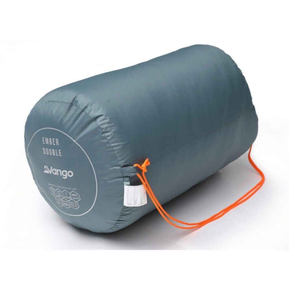  Vango Ember Double Sleeping Bag (Mineral Green)