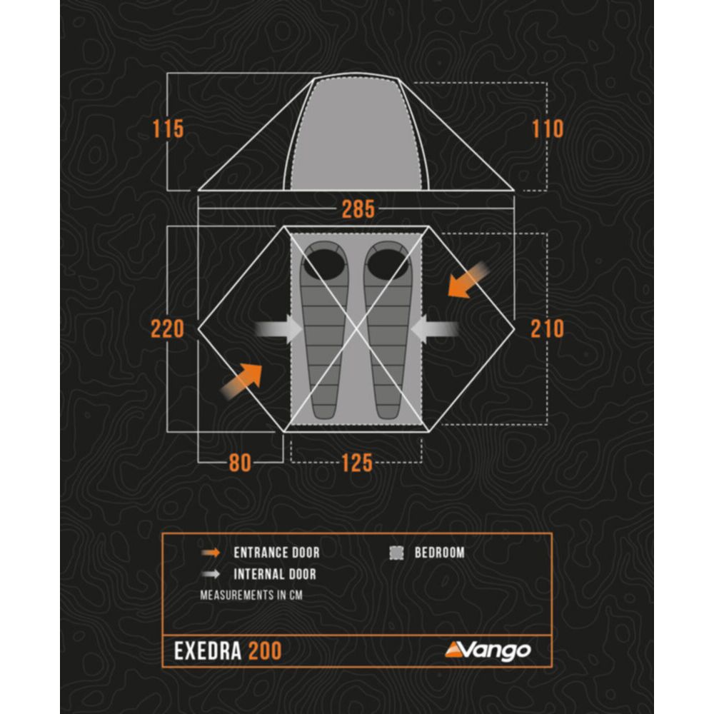  Vango Exedra 200 Tent (2025)