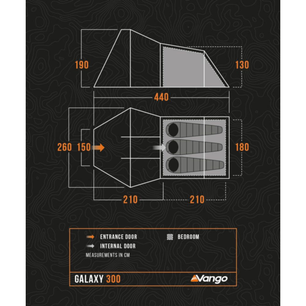  Vango Galaxy 300 Tent (2025)