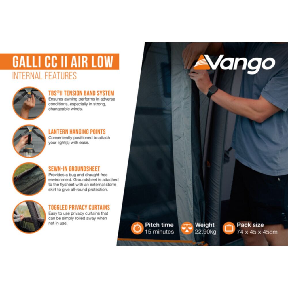  Vango Galli CC II Air Low Awning