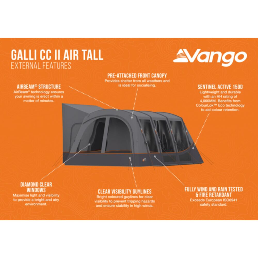  Vango Galli CC II Air Tall Awning