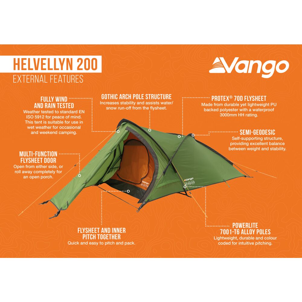  Vango Helvellyn 200 Tent (2025)