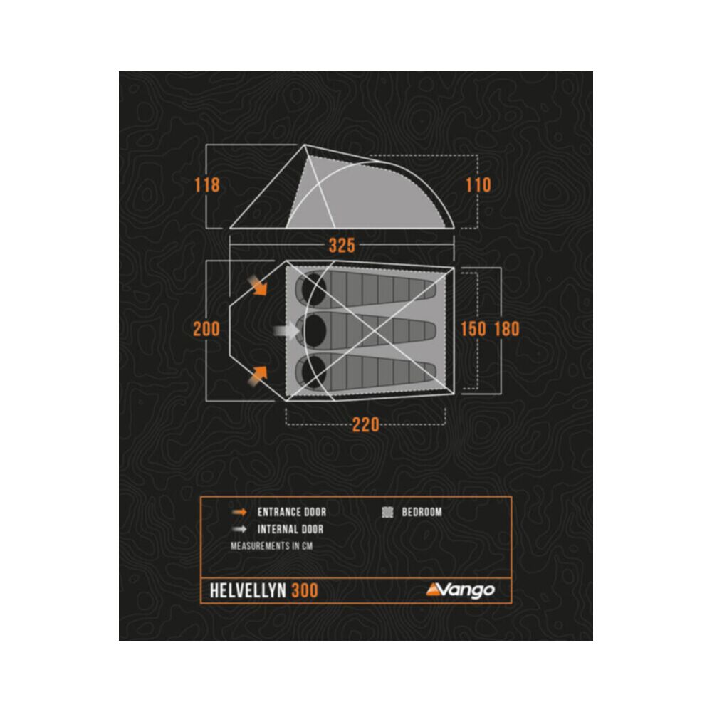  Vango Helvellyn 300 Tent (2025)
