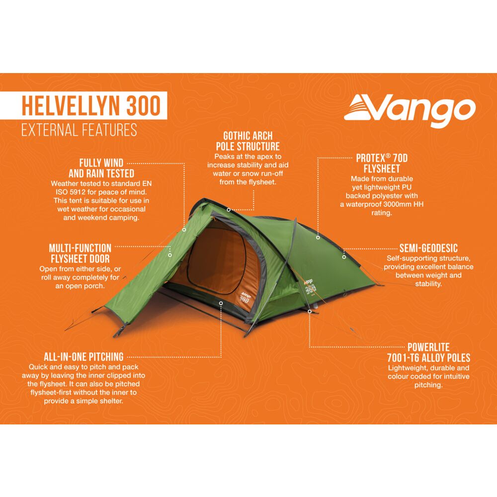  Vango Helvellyn 300 Tent (2025)