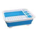 Quest Collapsible-Wares Dish Rack Drainer With Cutlery Holder