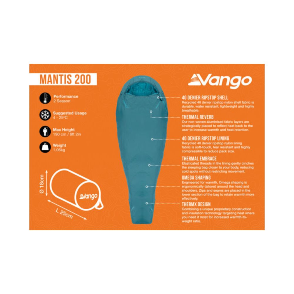  Vango Mantis 200 Sleeping Bag