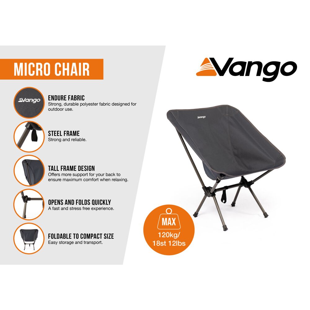  Vango Micro Chair (India Ink)