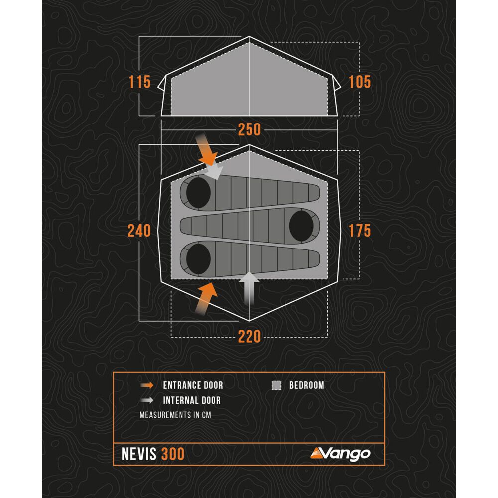  Vango Nevis 300 Tent (2025)