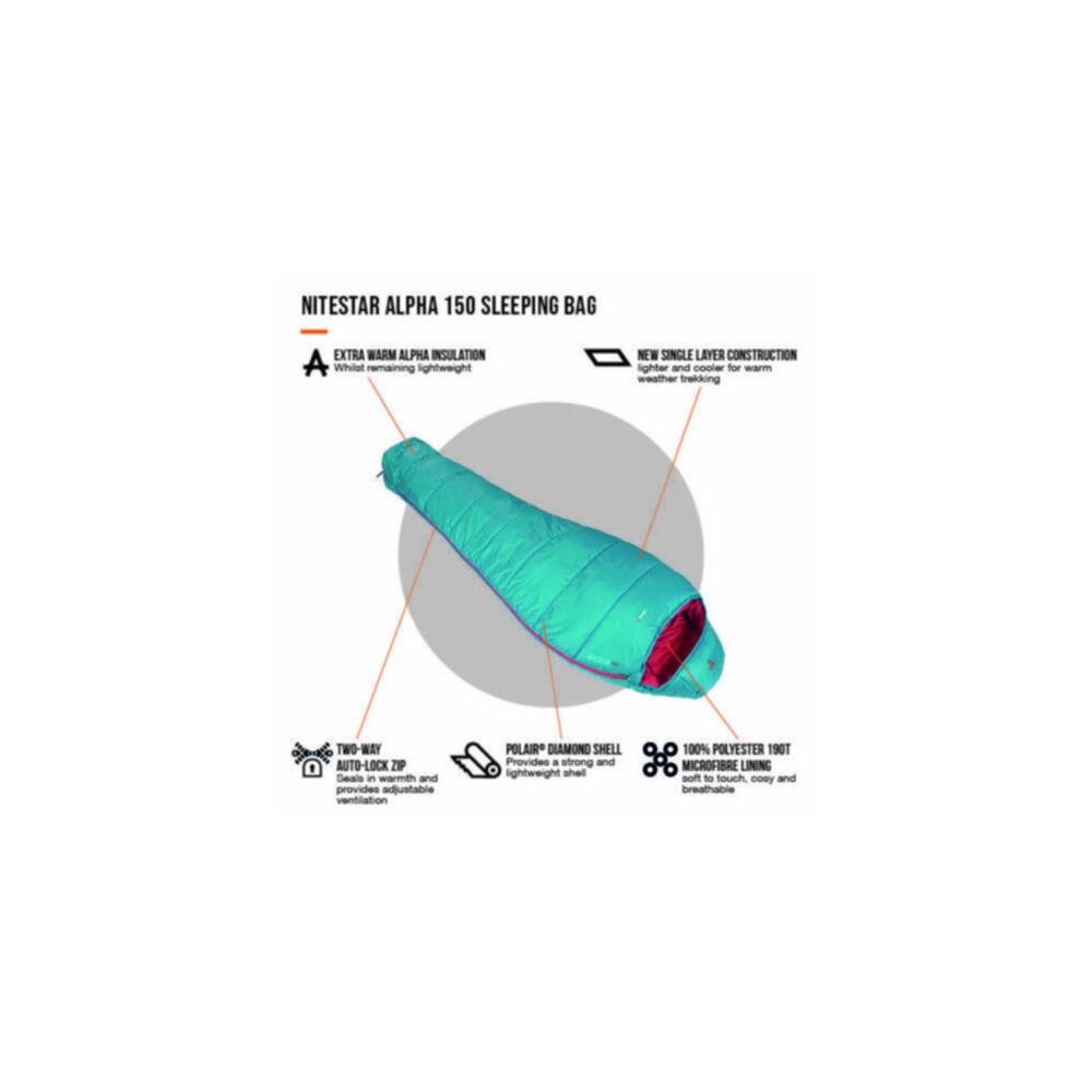  Vango Nitestar Alpha 150 Sleeping Bag