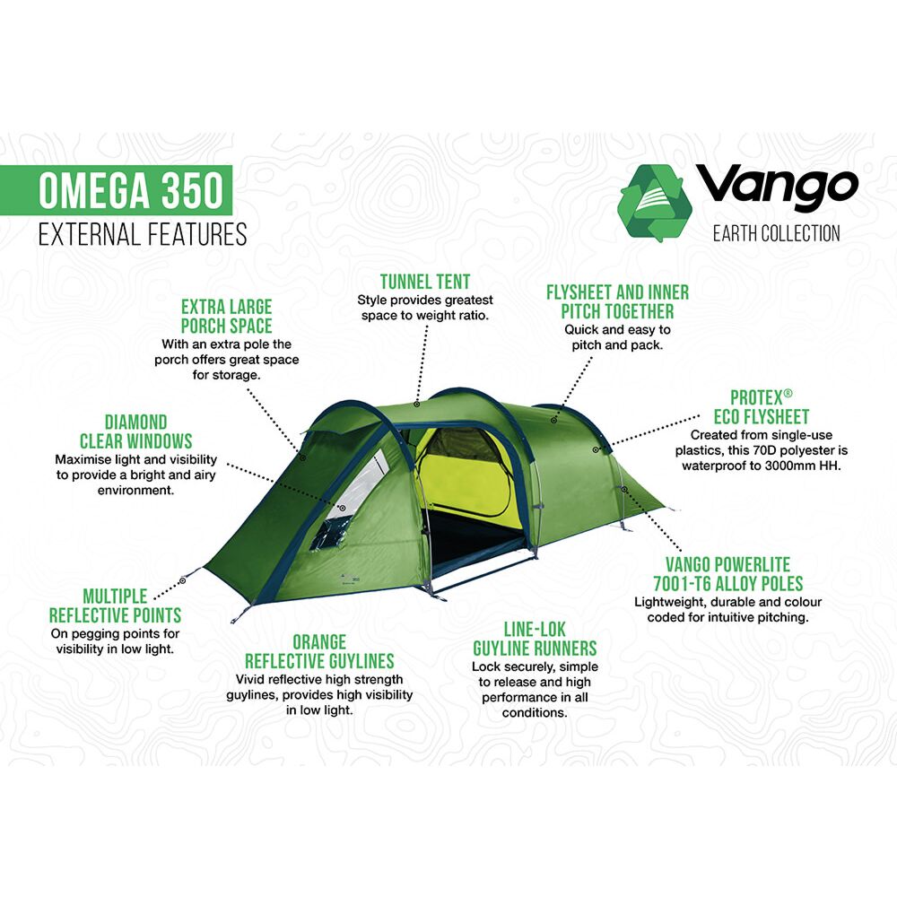  Vango Omega 350 Tent (2025)