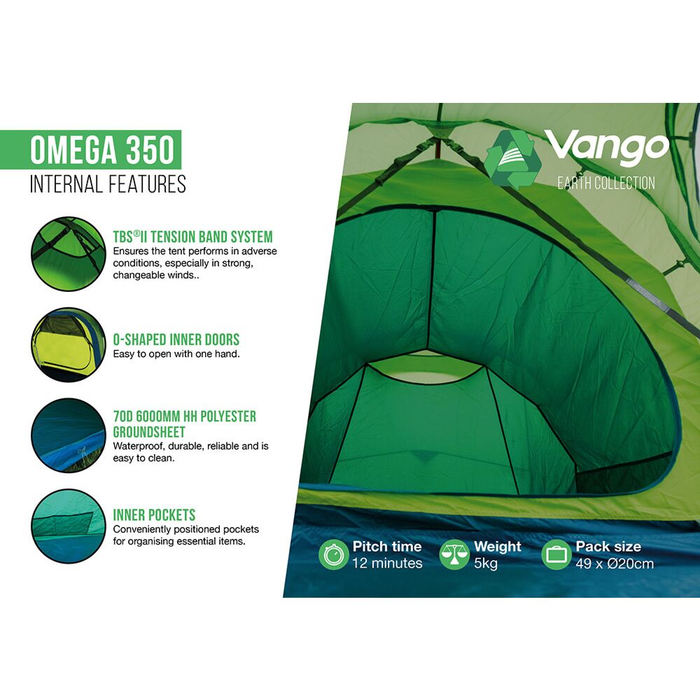  Vango Omega 350 Tent (2025)