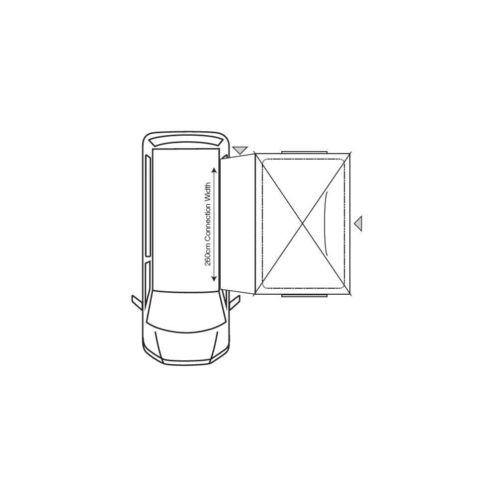  Outdoor Revolution Cayman Cuda F/G Awning (180-240)