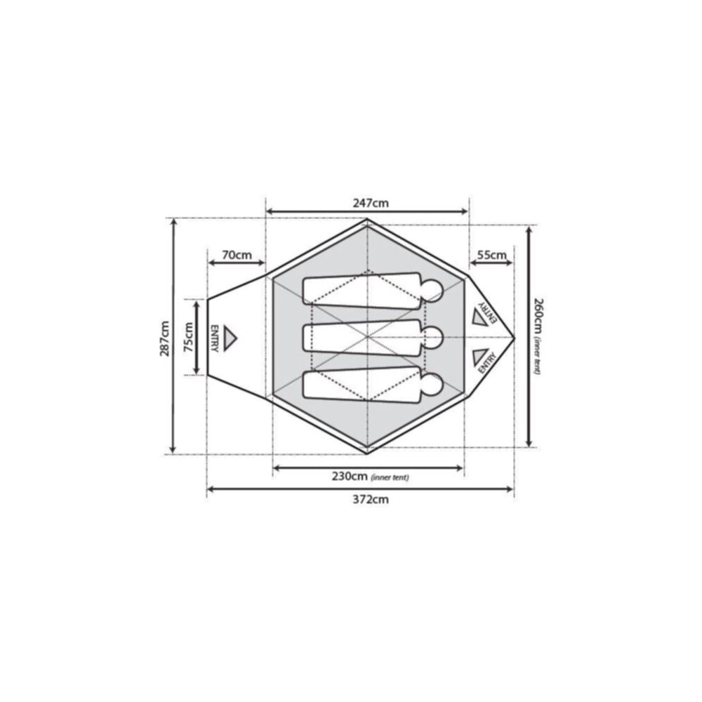  Outdoor Revolution Q3.0+ Tent (2025)