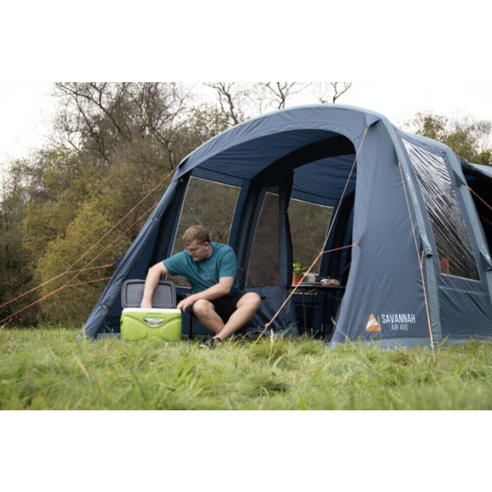 Vango Airbeam Vango Savannah Air 400 Tent Package (incl Footprint)