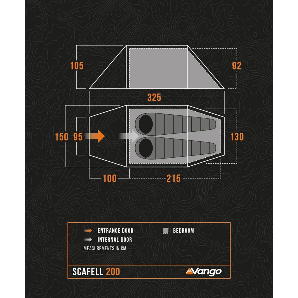  Vango Scafell 200 Tent (2025)