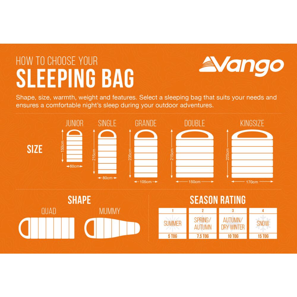  Vango Mantis Planet Sleeping Bag