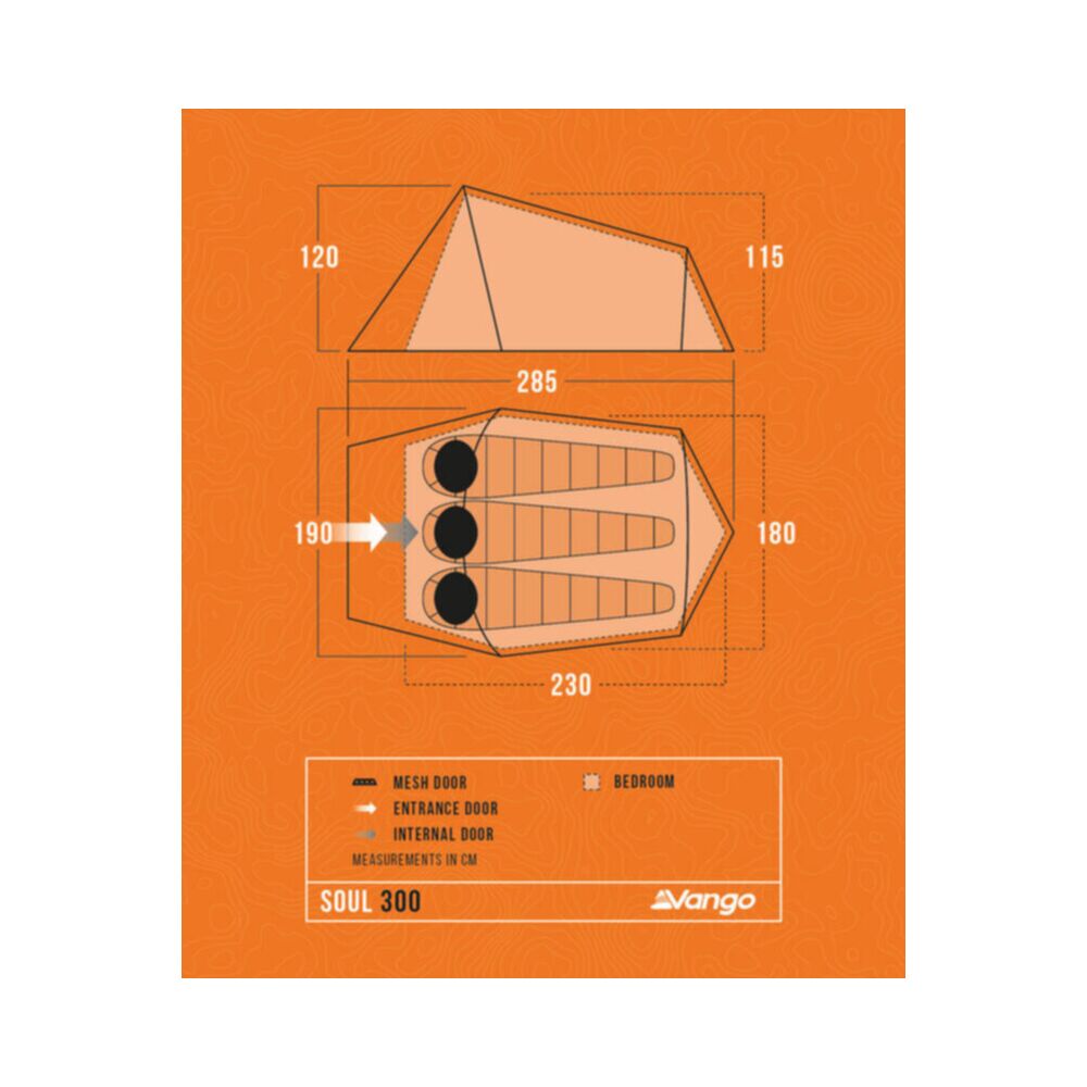  Vango Soul 300 Tent (2025)