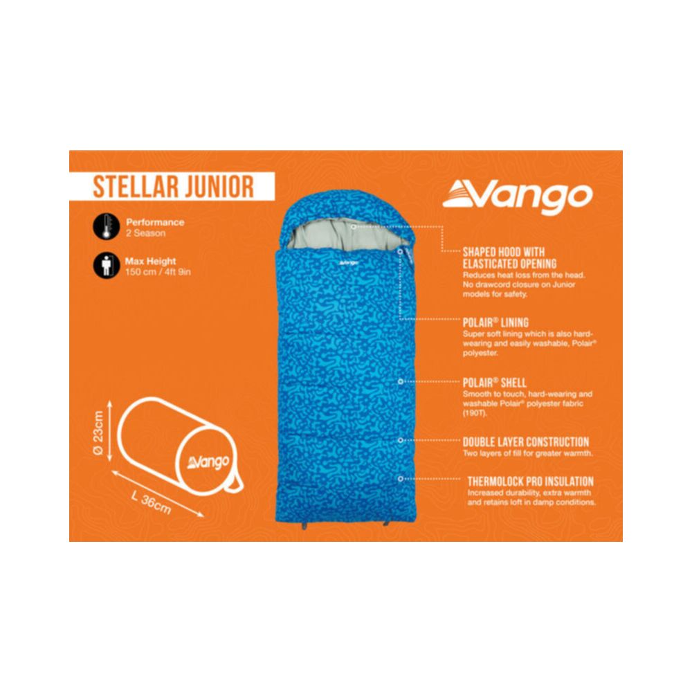  Vango Stellar Junior Sleeping Bag