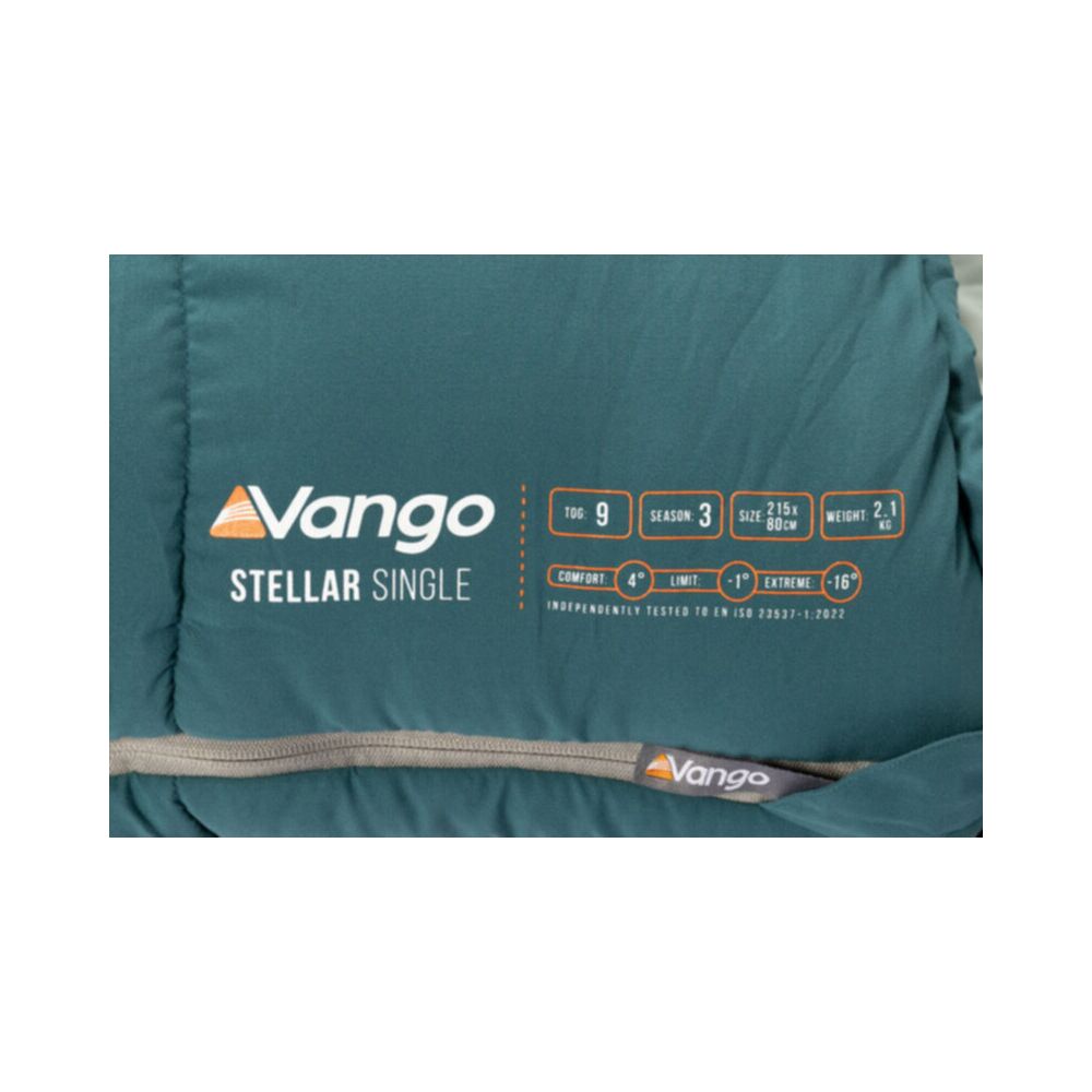  Vango Stellar Single Sleeping Bag (Oasis)