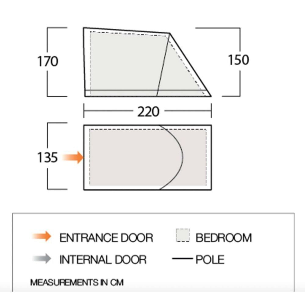 Vango Airbeam Vango Studio Small (TA009) (for Anantara IV)