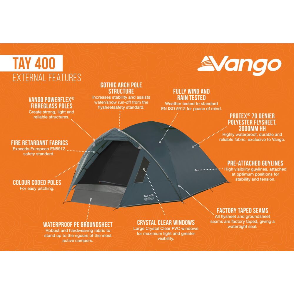  Vango Tay 400 Tent (2025)