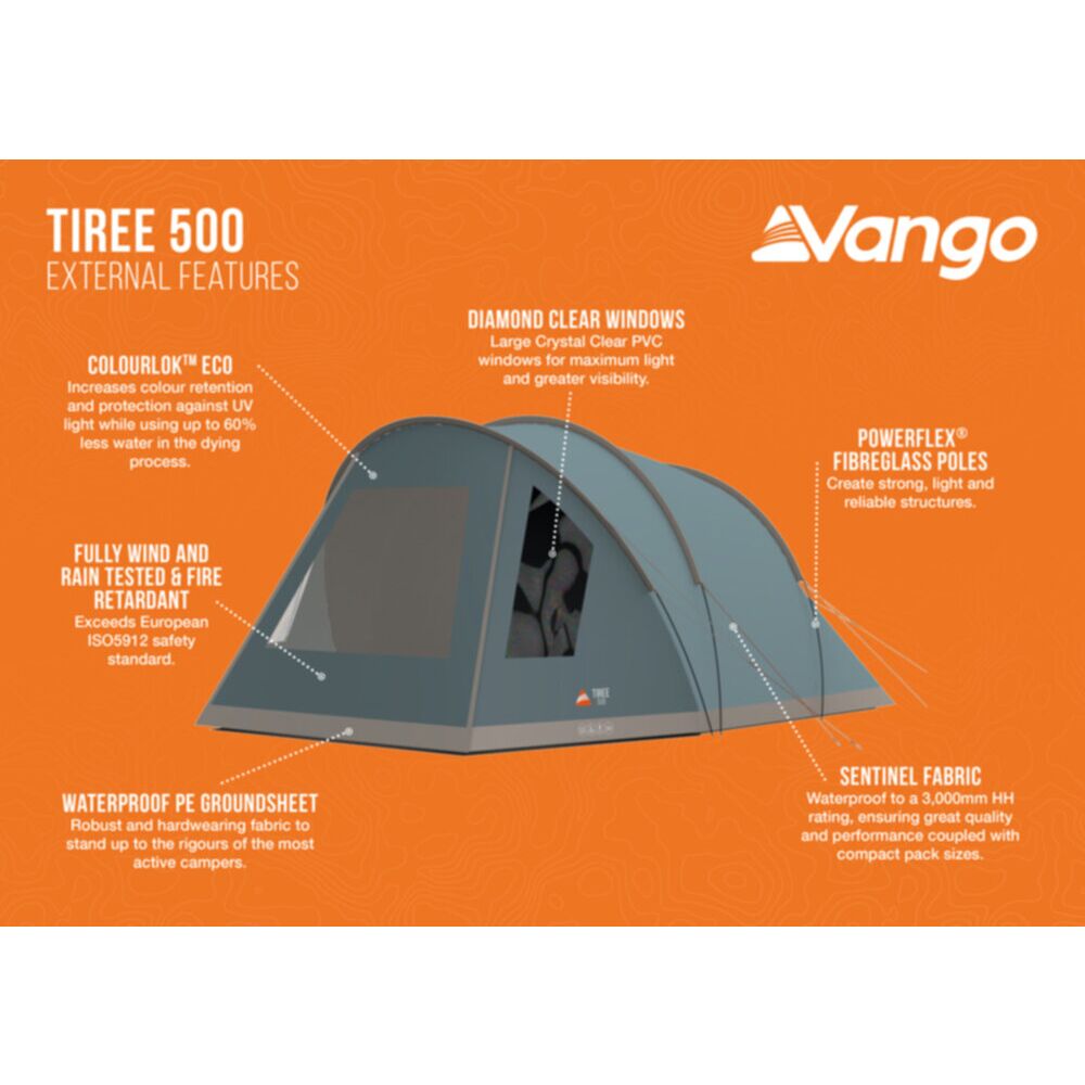  Vango Tiree 500 Tent