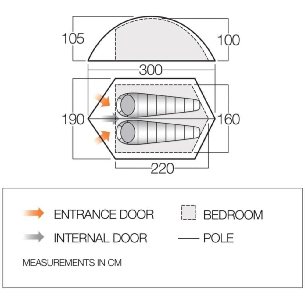 Vango Blade 200 Tent
