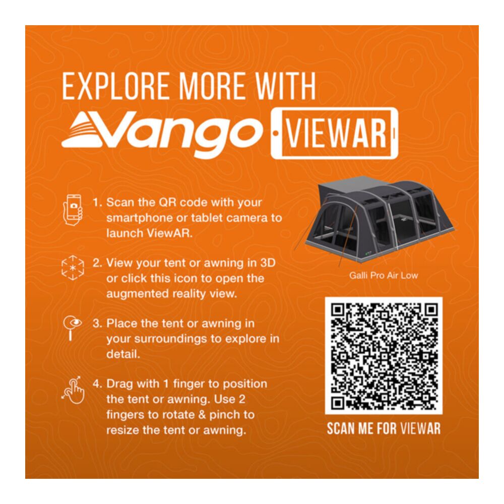 Vango Airbeam Vango Galli Pro Air Low Awning