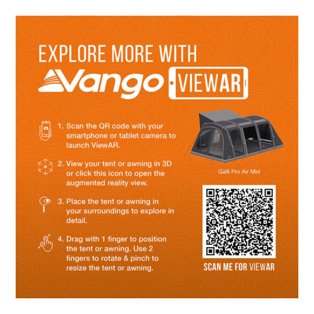 Vango Airbeam Vango Galli Pro Air Mid Awning