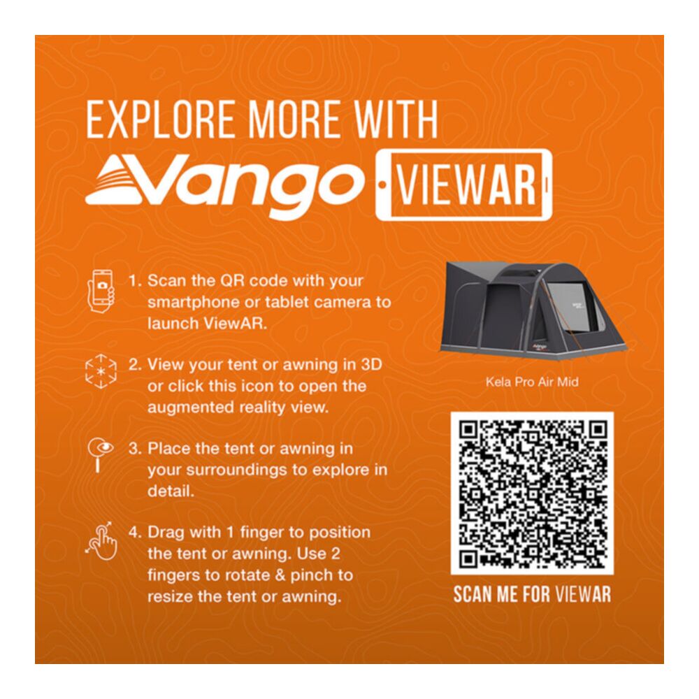 Vango Airbeam Vango Kela Pro Air Awning Mid